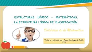 Estructuras Lógico – Matemáticas
