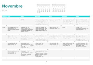La Fée Poussette - Programme novembre 2016