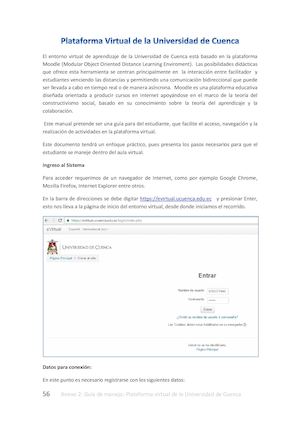 Manual Plataforma Virtual De La Universidad De Cuenca Docx