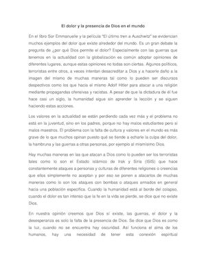 Ensayo De Religión Final