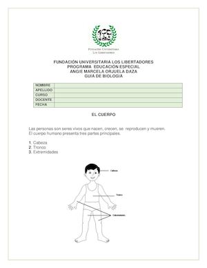 Guia Del Cuerpo Humano