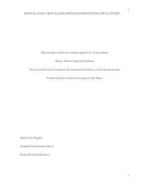 Manual Para Virtualizar Sistemas Operativos Linux Ubuntu 2