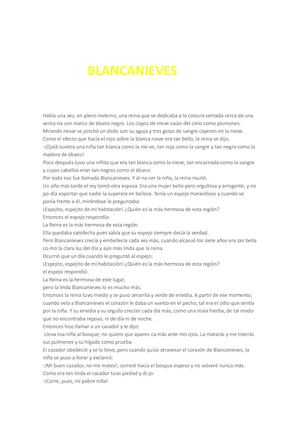 Blancanieves