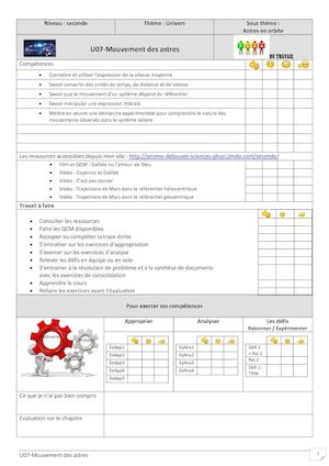 U07-Mouvement des astres