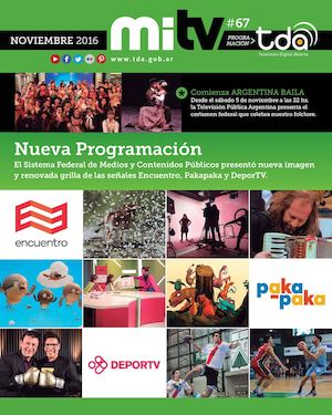 Revista miTV Noviembre 2016