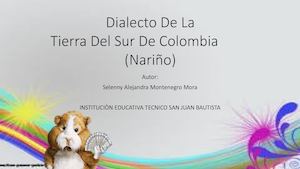 Decilo Con Acento Pastuso