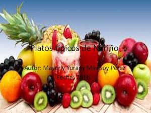 Platos Tìpicos De Nariño y del Pacifico