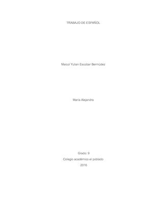 Trabajo sobre el vanguardismo  en hispanoamerica