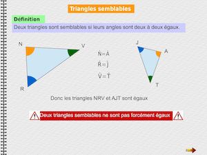 Triangle Semblable Definition Calaméo - Triangles Semblables