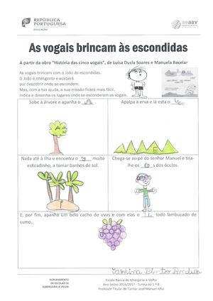 As Vogais Brincam àS Escondidas_1 ºB