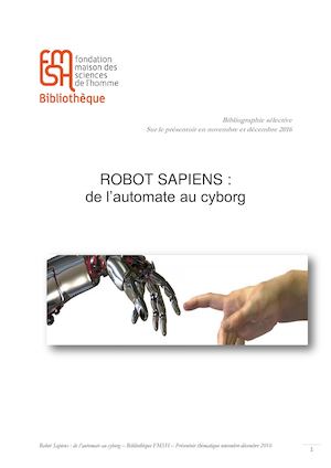 Robot Sapiens : de l'automate au cyborg