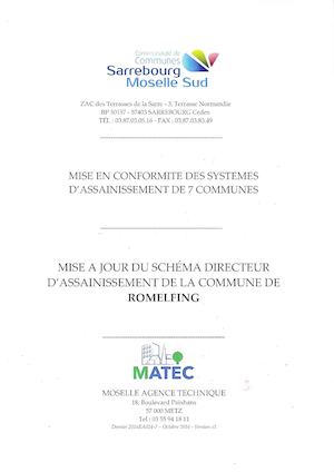 Assainissement Romelfing