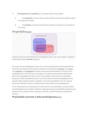Paralelogramos No Equiláteros