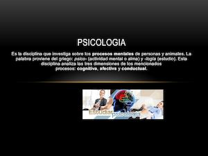 Psicologia