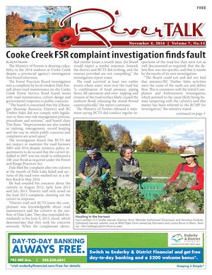 Enderby River Talk - November 4, 2016