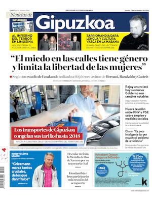 Noticias de Gipuzkoa 20161103