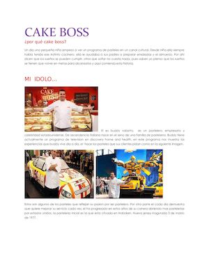 Cake Boss