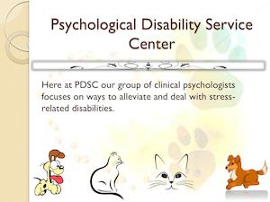 Psychological Disability Service Center