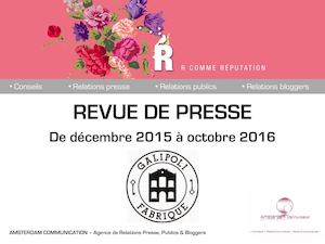 Revue De Presse Galipoli