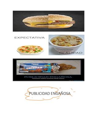 Publicidad Engañosa