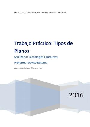 Trabajo Práctico Planos Cinematográficos