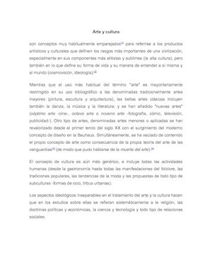 Arte Y Cultura