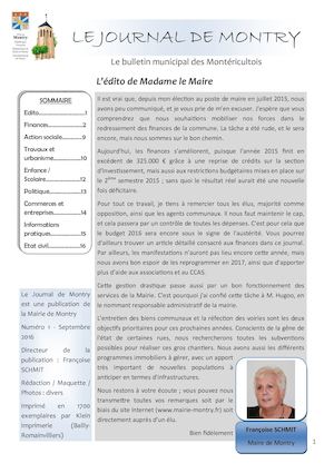 Le Journal de Montry