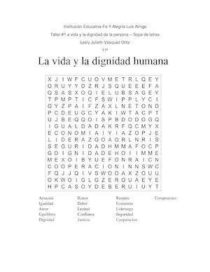 Taller #1 Religión Lesly