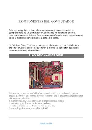 Componentes Del Computador