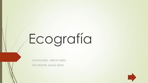 Ecografía