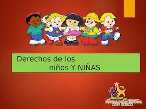 Derechos De L0s Niños Y Niñas