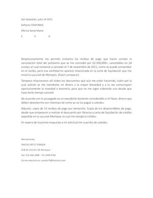Carta A Coofimag