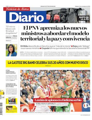 Diario de Noticias de Álava 20161105