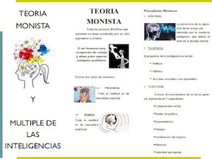 T10 Teoria Monista Inteligencias Multiples