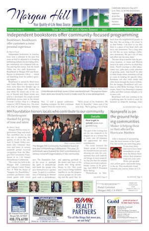 Morgan Hill Life November 9 - 22, 2016