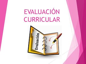 Evaluación Curricular