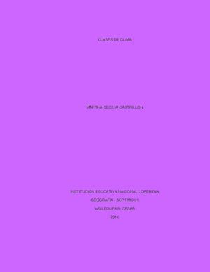 Clases De Clima Septimo 01