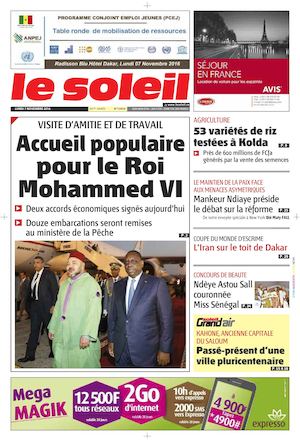 Edition Du 7 Novembre 2016