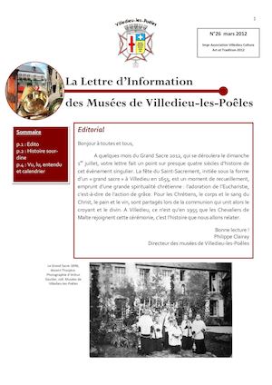 Lettre N°26