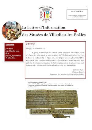 Lettre N°27