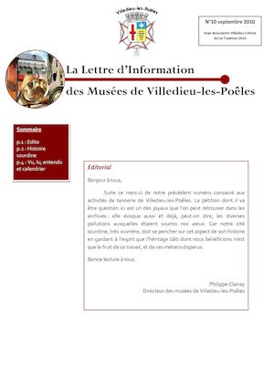 Lettre N°10 Tannerie