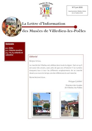 Lettre N°07 Le Marché De Villedieu
