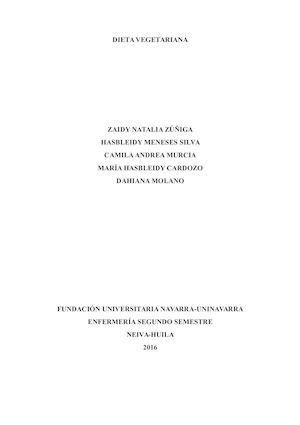 Dieta Vegetariana