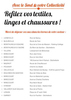 POINTS DE COLLECTE SICOTRAL