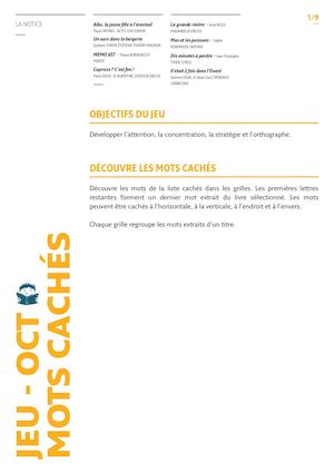 MOTS MELES DU PRIX LITTERAIRE DES INCORRUPTIBLES