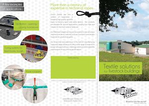 Textile Solutions For Livestock Buildings