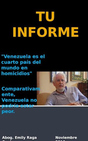 CRIMINALIDAD EN VENEZUELA