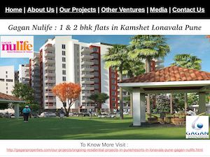 Gagan Nulife : 2 Bhk Flats In Kamshet Lonavala