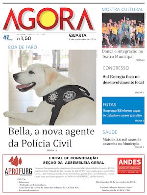 Jornal Agora - Edição 11593 - 9 de Novembro de 2016