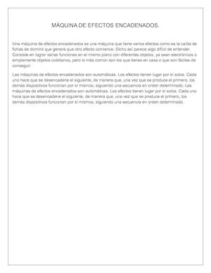 Máquina De Efectos Encadenados